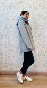 Giacca Frida Corto Grigio
