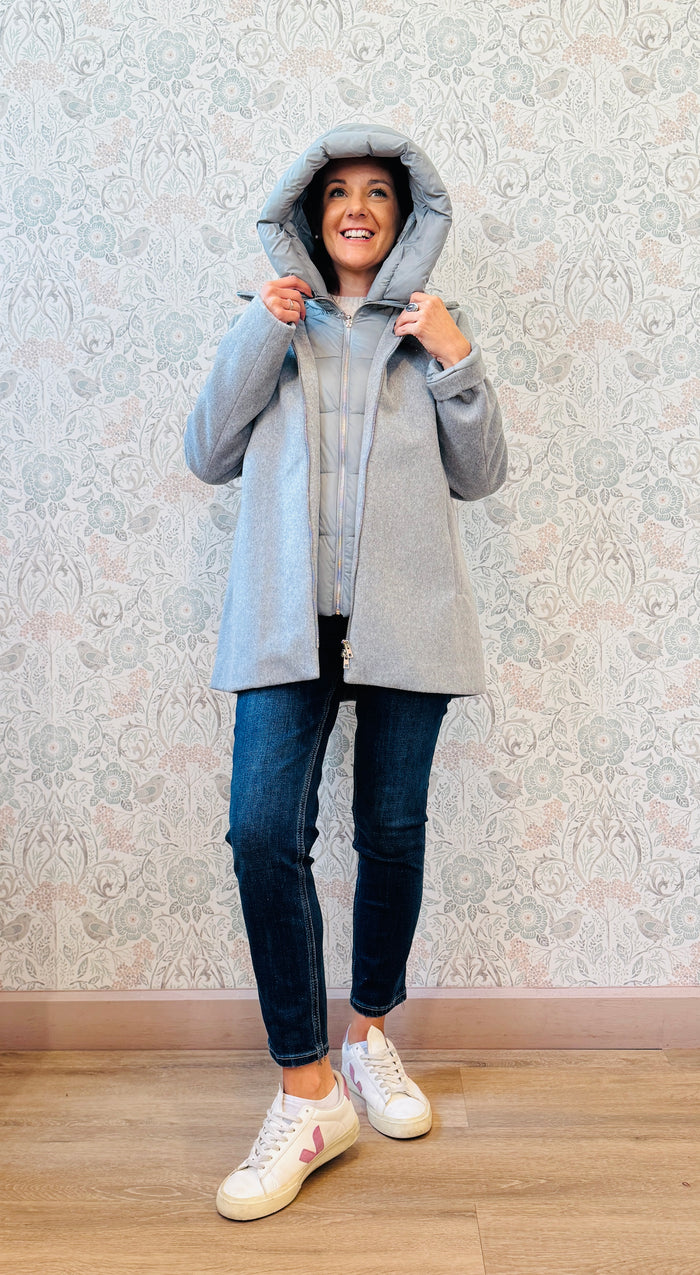Giacca Frida Corto Grigio