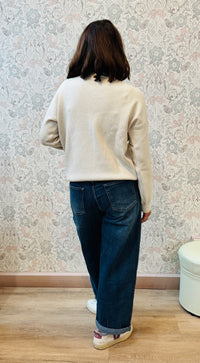 Maglione Fiocco Strass