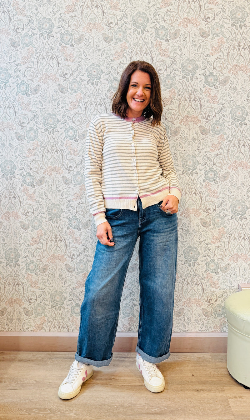 Cardigan Righe Roby