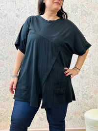 la valigia a pois T-shirt Ibiza Curvy