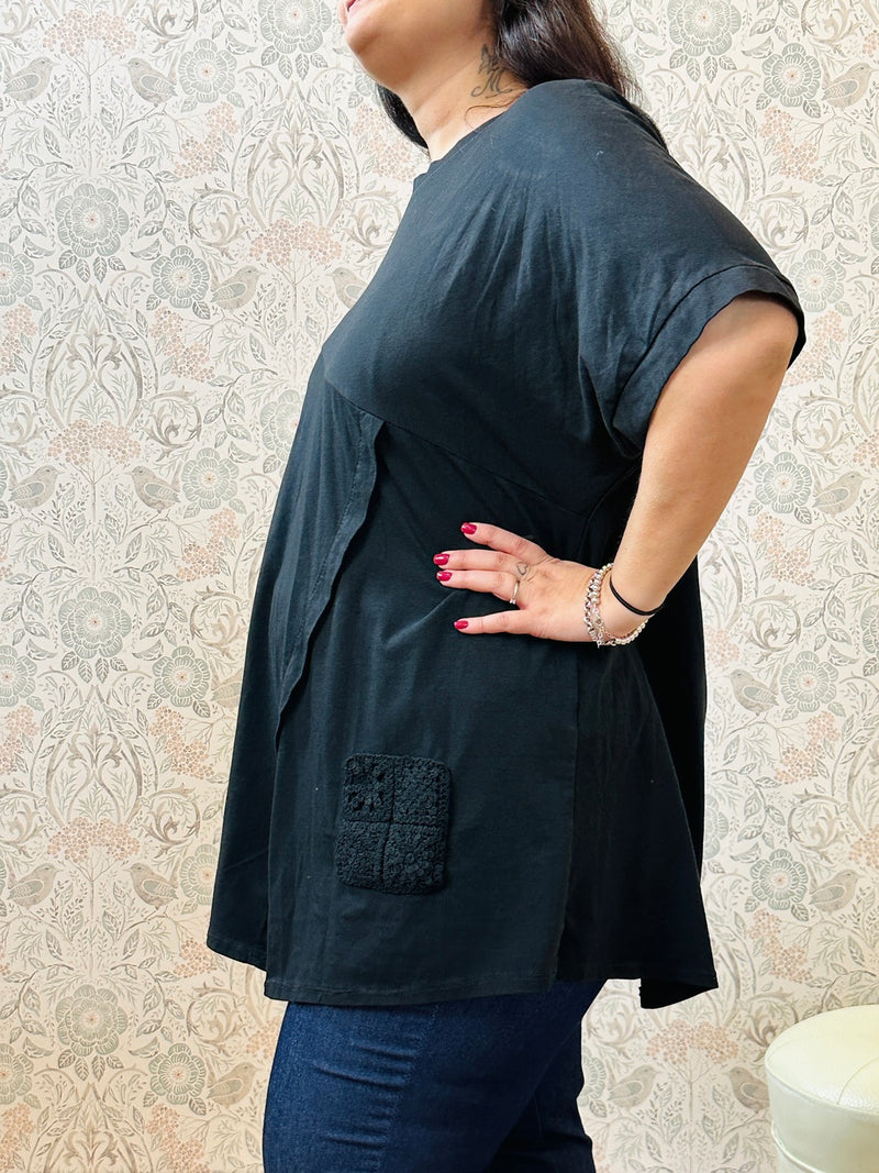 la valigia a pois T-shirt Ibiza Curvy