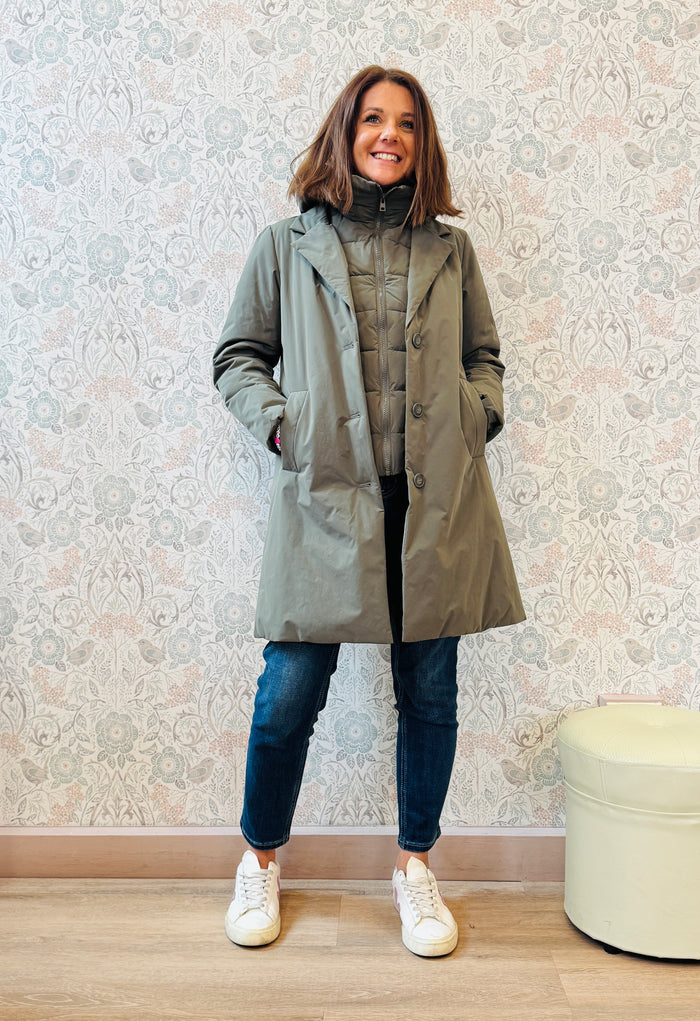 LVP Giacca Coat Puffy Militare
