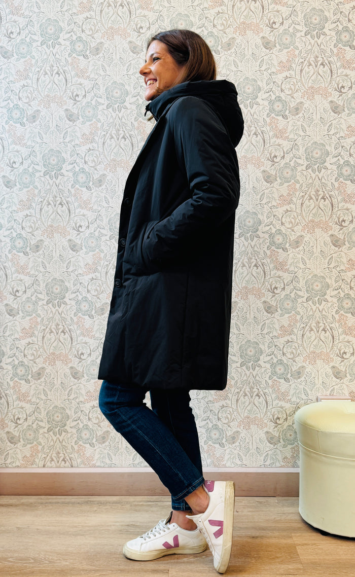 Giacca Coat Puffy Nero