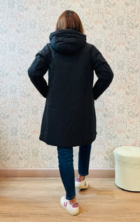 Giacca Coat Puffy Nero