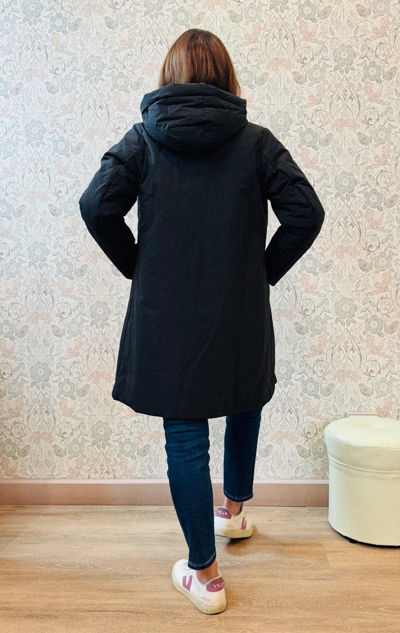 Giacca Coat Puffy Nero