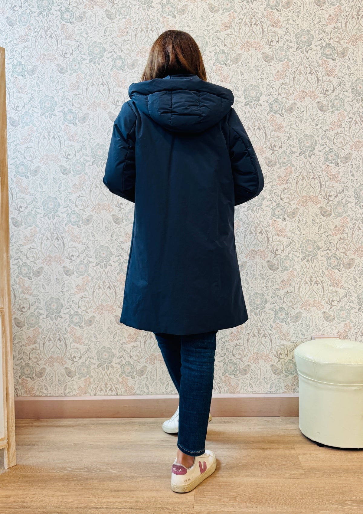 Giacca Coat Puffy Blu