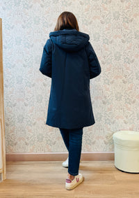 Giacca Coat Puffy Blu