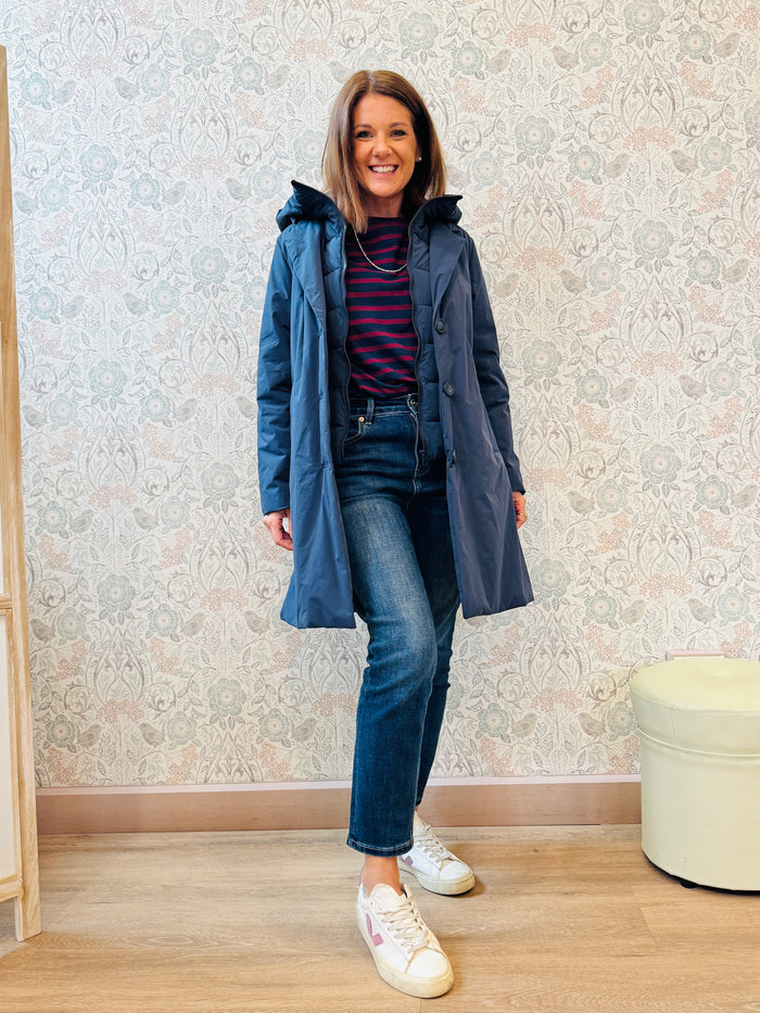 LVP Giacca Coat Puffy Blu