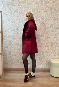 Giacca Piumino Silvia Rosso