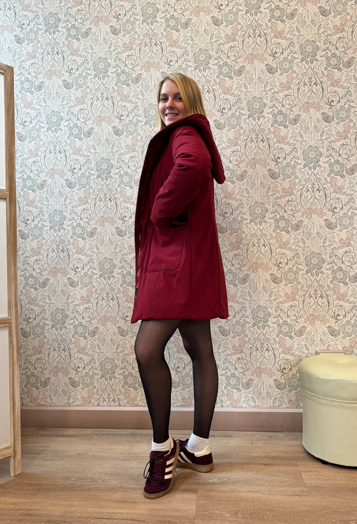 Giacca Piumino Silvia Rosso