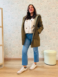 LVP Giacca Piumino Silvia Militare