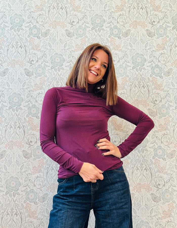T-shirt Bodycon Cashmere Dolcevita