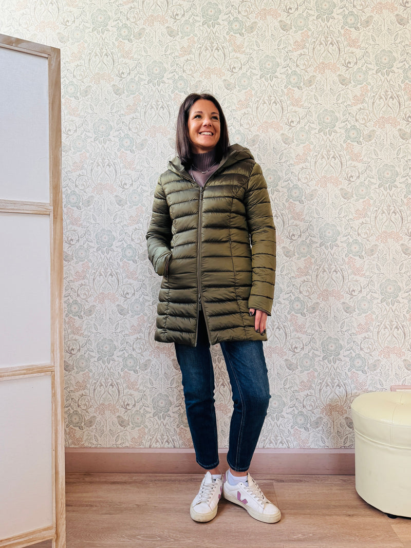 Giacca Double Lavinia Verde Militare