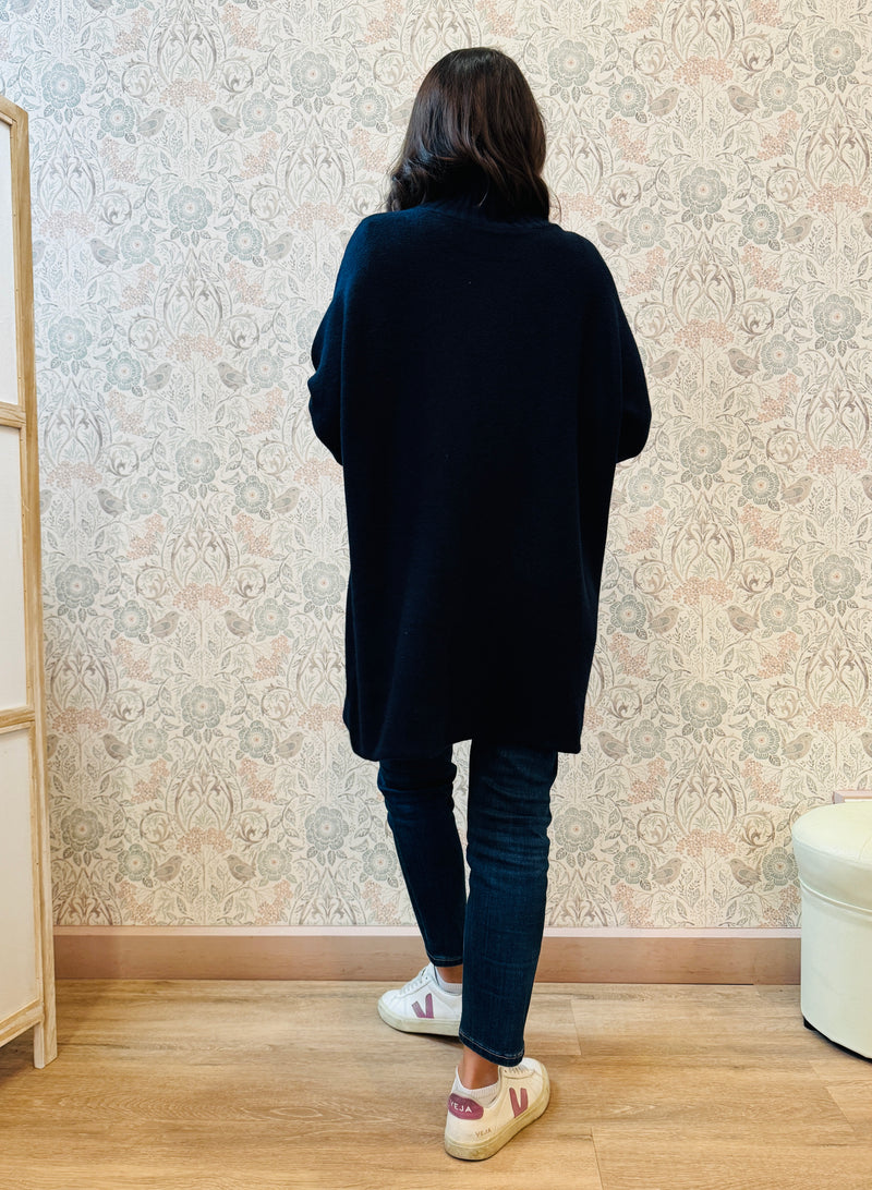 Maglione Lungo Dolcevita Barbara