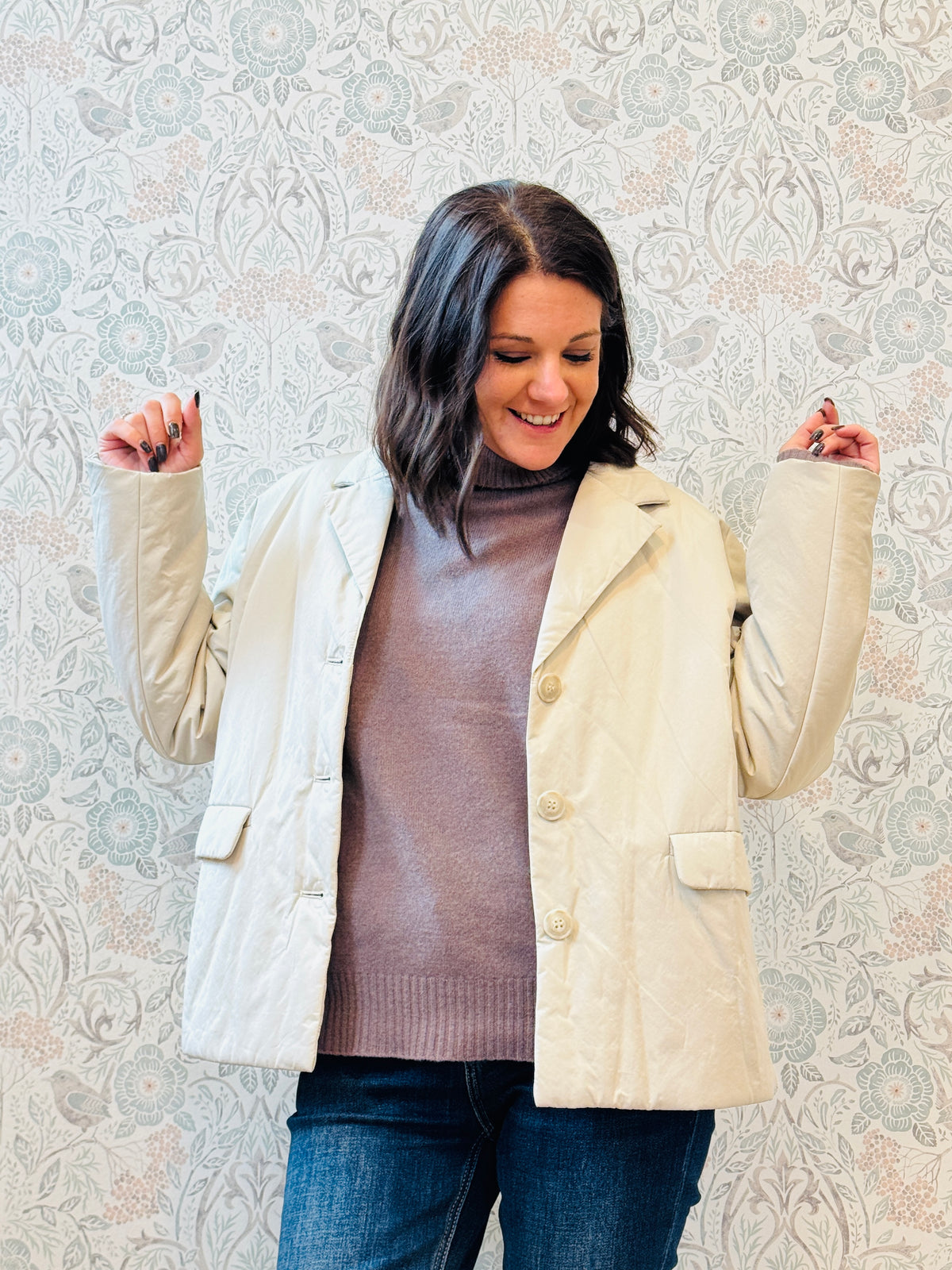 LVP Trench Puffy corto 