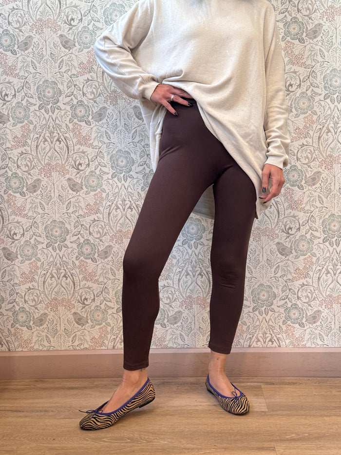 LVP leggings marrone