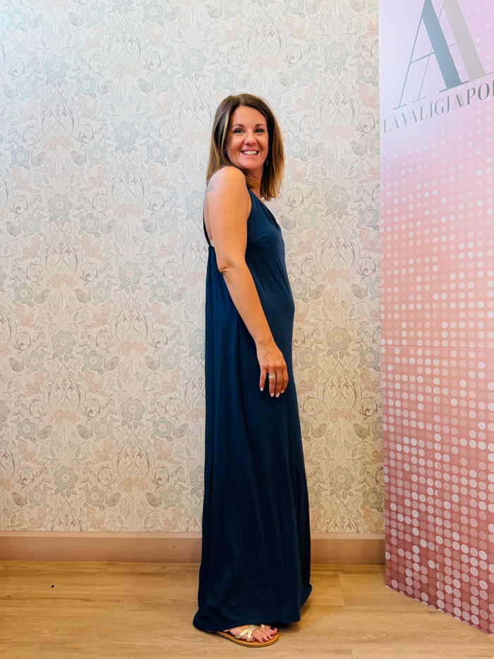 Abito Basic Blu