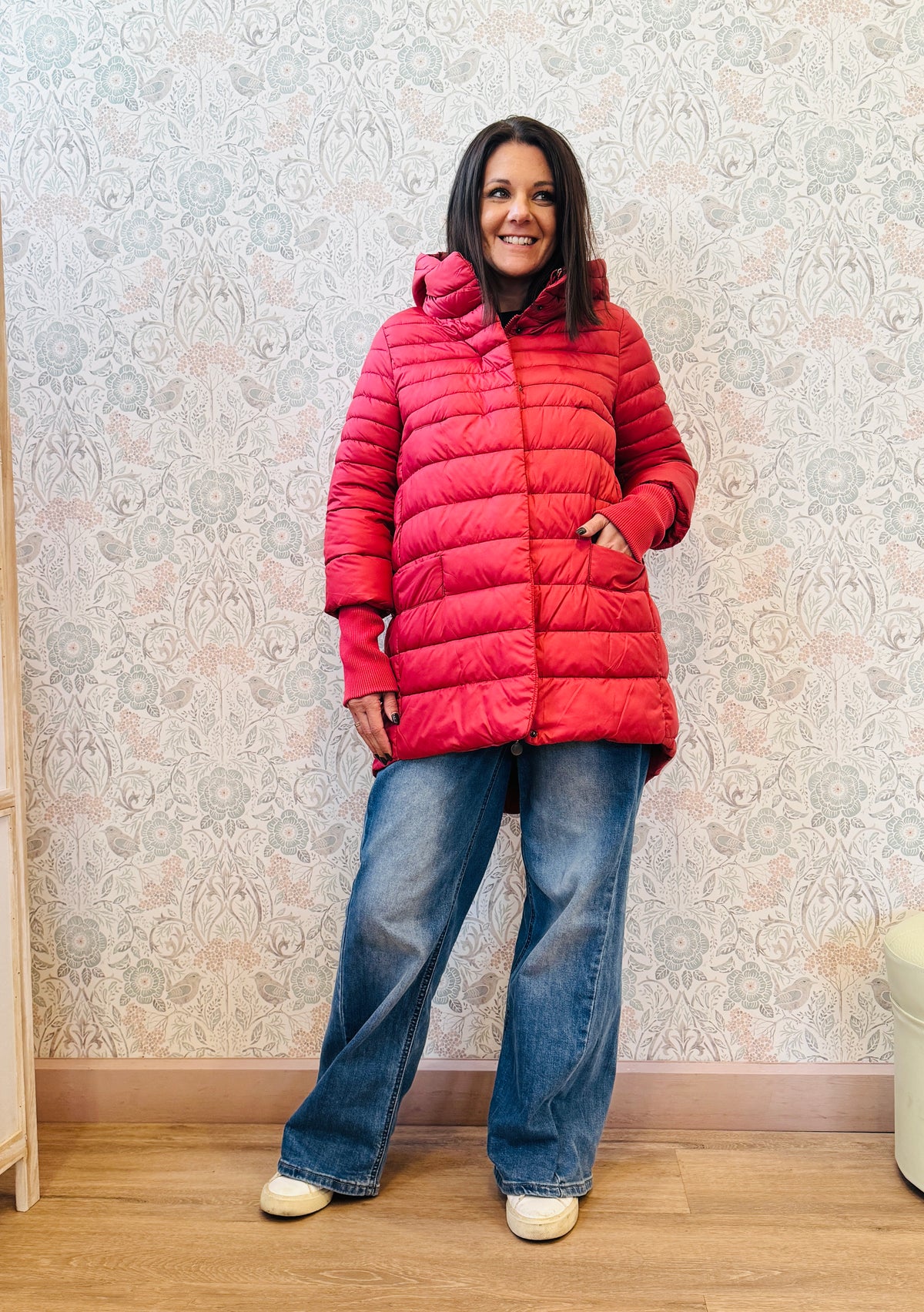 Giacca New York Corallo