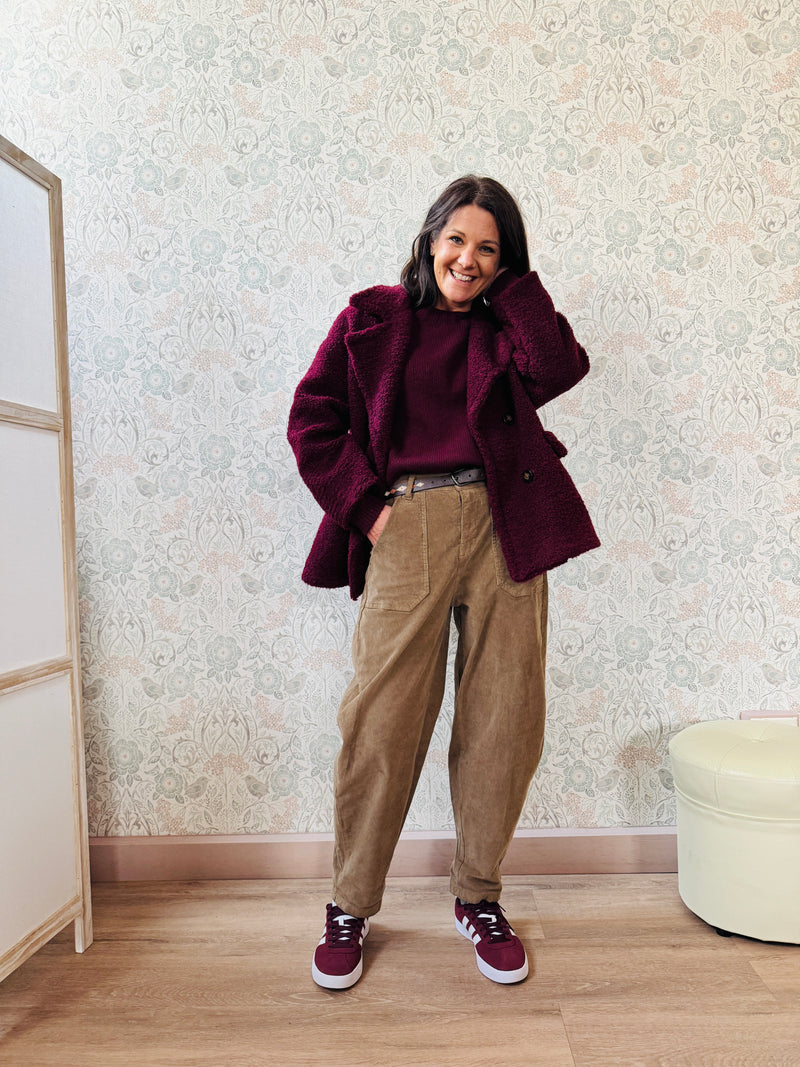 Pantalone Baloon Velvet