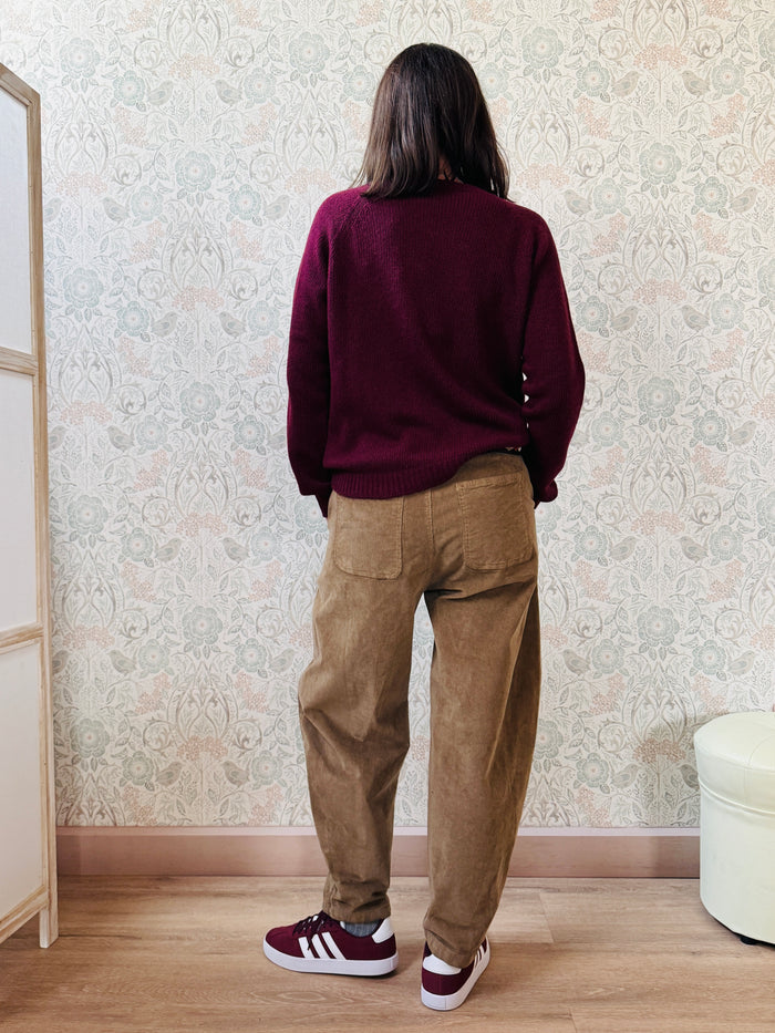 Pantalone Baloon Velvet