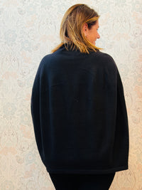 Maglione Poncho Senza Maniche