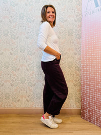 Jeans Balloon Bordeaux