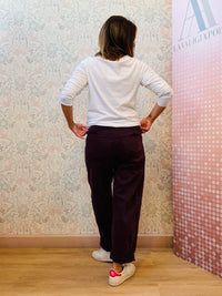 Jeans Balloon Bordeaux
