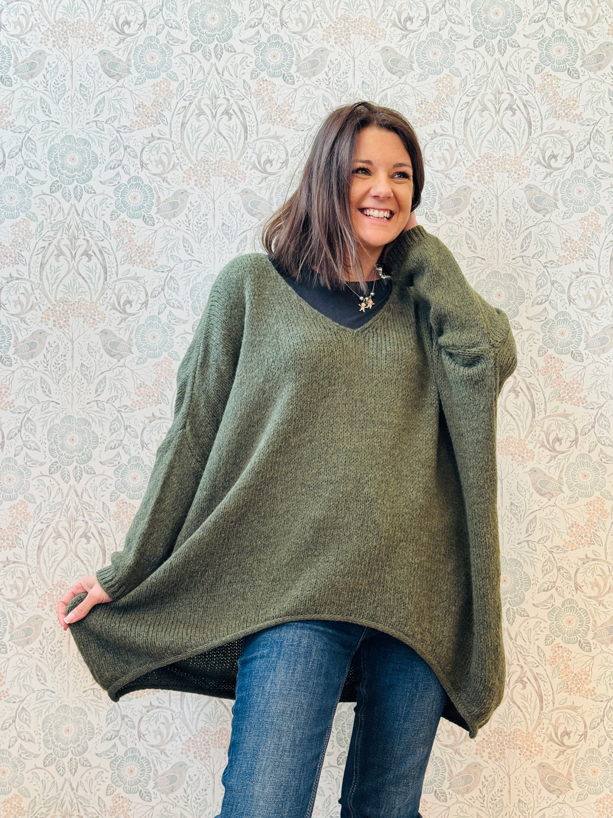 Maglione Scollo a V Eclisse