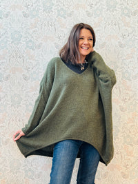 Maglione Scollo a V Eclisse