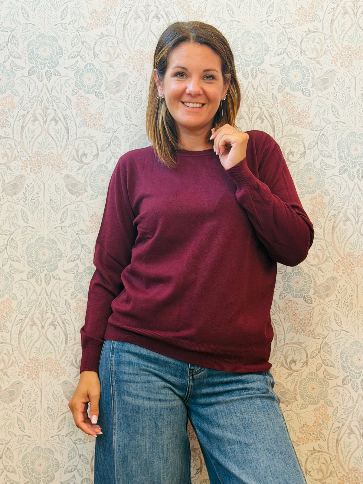Maglia Scollo Tondo Simple 