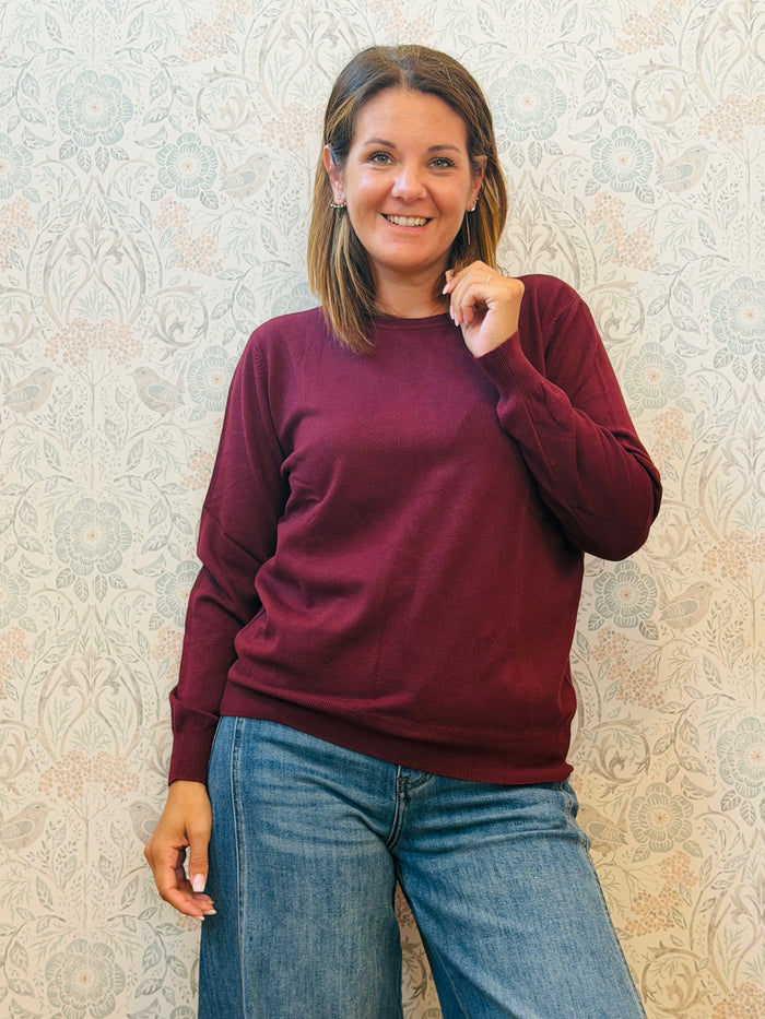 Maglia Scollo Tondo Simple 