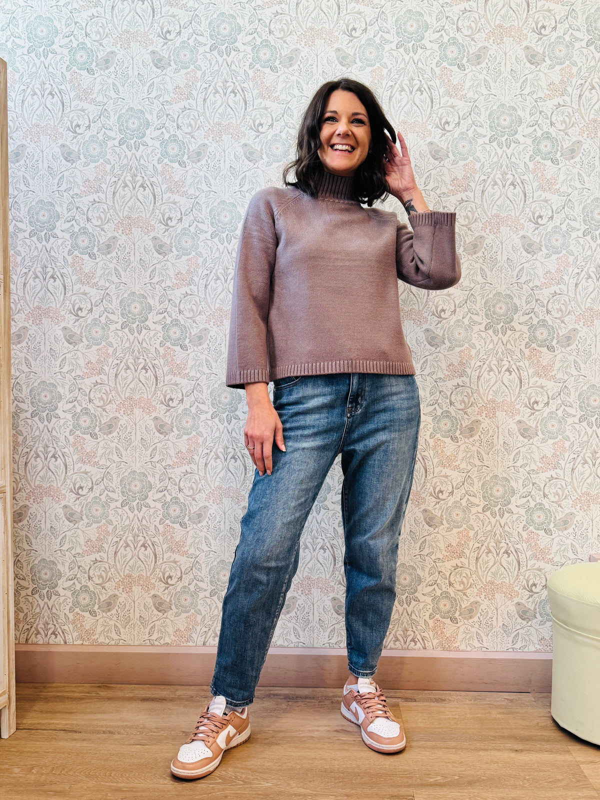 Maglione Corto Dolcevita Gaia