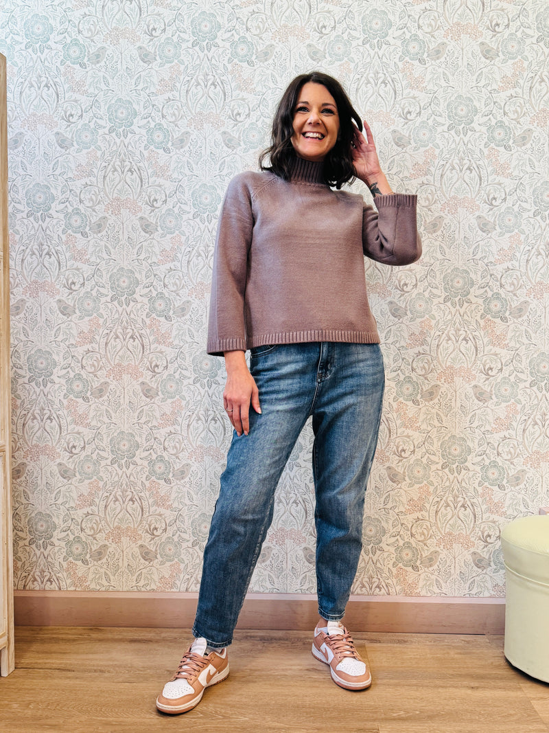 Maglione Corto Dolcevita Gaia