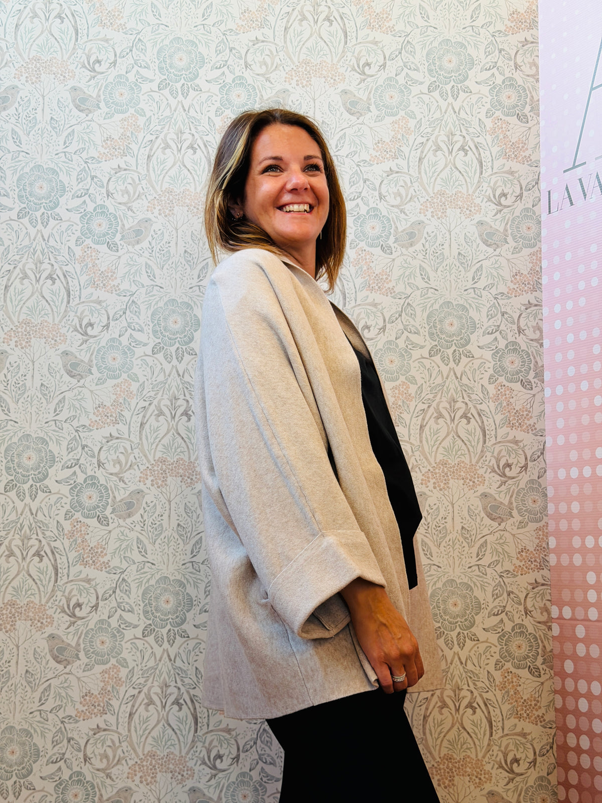Cardigan Liscio cortina