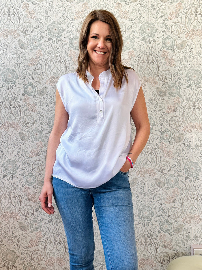 la valigia a pois Camicia Satin