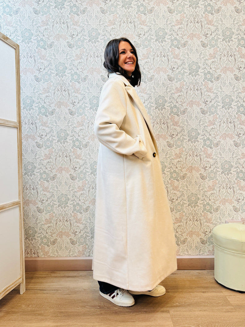 Cappotto Iconic Panna