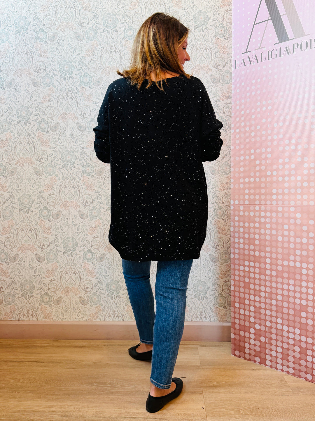 Maglione Over Paillettes