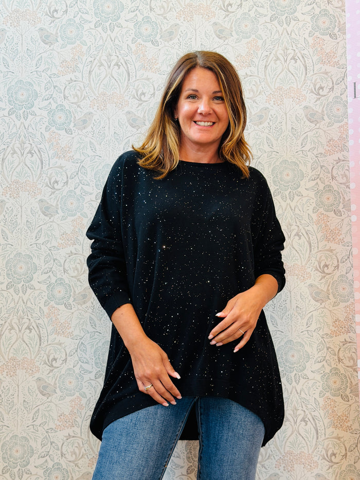 Maglione Over Paillettes