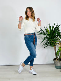 la valigia a pois Jeans Slim