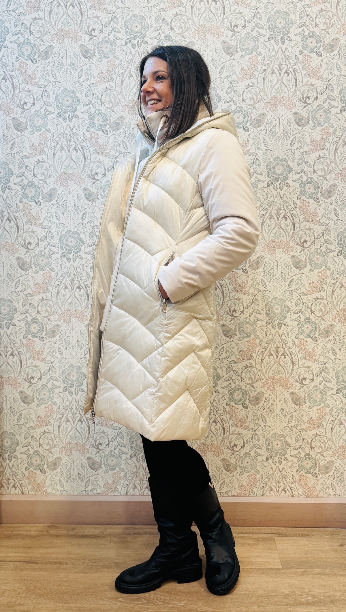 Giacca Groenlandia Bianco Panna