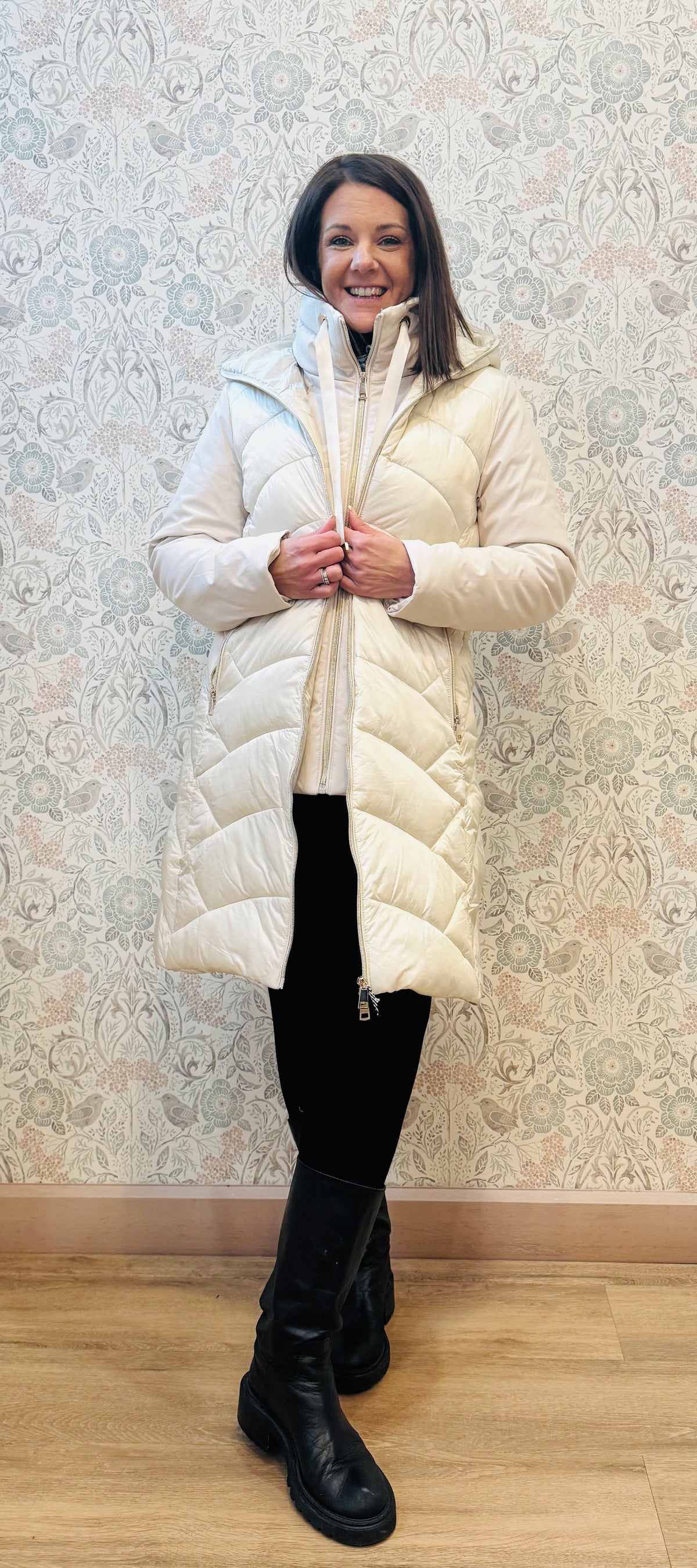 Giacca Groenlandia Bianco Panna