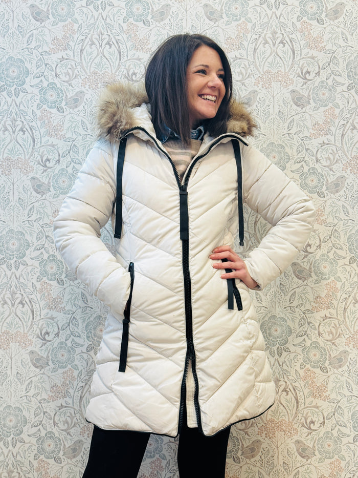 LVP Giacca Islanda Bianco Panna