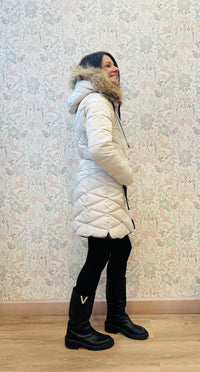 Giacca Islanda Bianco Panna