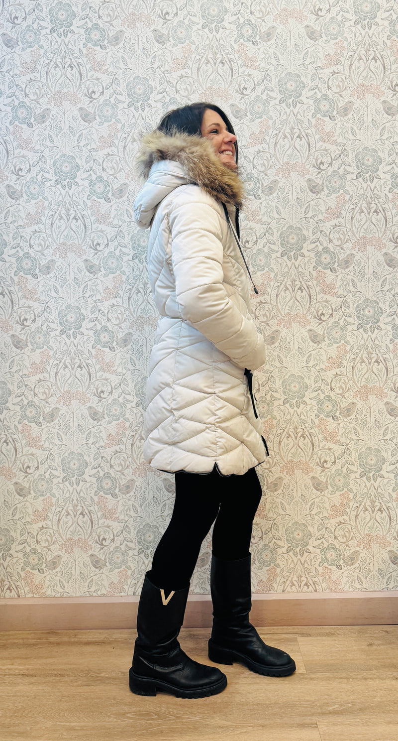 Giacca Islanda Bianco Panna