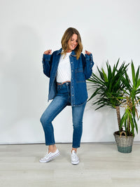 la valigia a pois Giacca Jeans Autumn