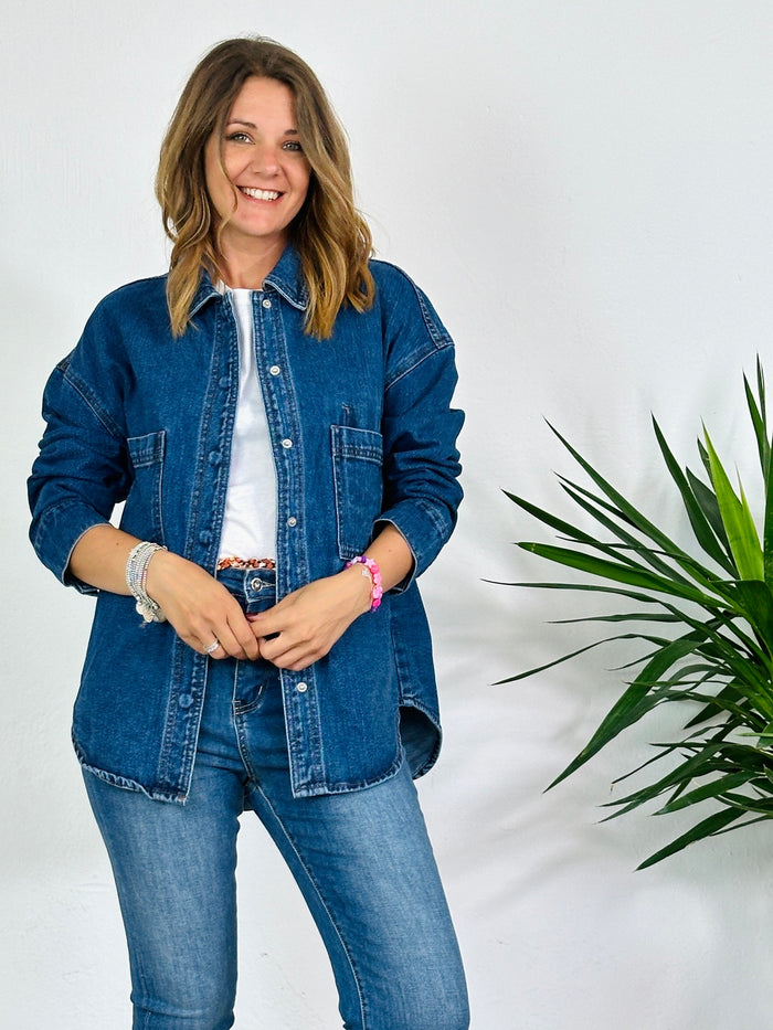 la valigia a pois Giacca Jeans Autumn