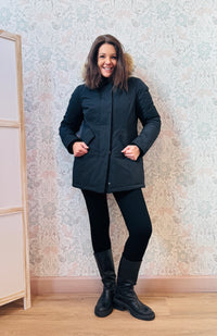 Giacca Parka Svizzera Nero