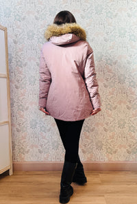 Giacca Parka Svizzera Rosa