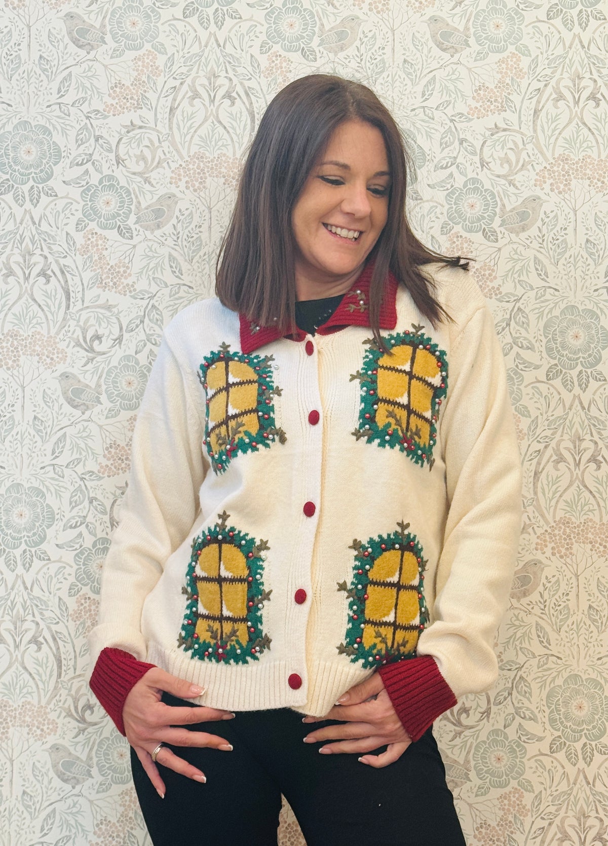 LVP cardigan jingle bells